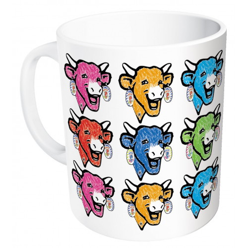 Mug La vache qui rit® Têtes colorées